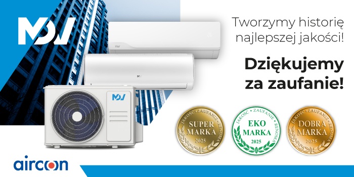 Marka MDV nagrodzona za osiągnięcia w 2025 r. &ndash; lider technologii i ekologii w HVAC