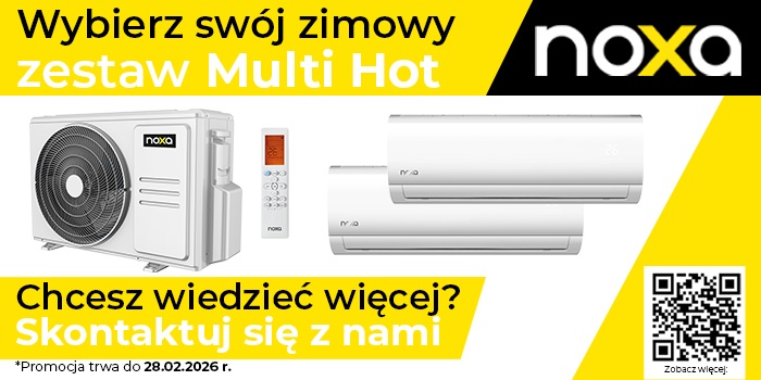 NOXA startuje z zimową promocją Multi Hot dla instalator&oacute;w