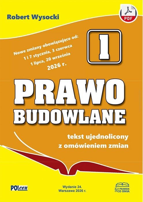 prawo budowlane i akty wykonawcze z omowieniem 2026 wyd 24 robert wysocki1