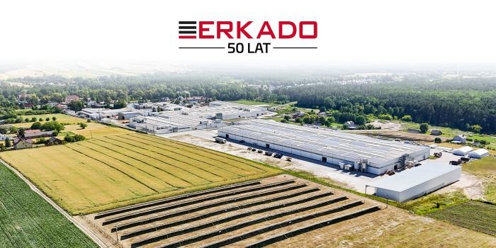ERKADO &ndash; 50 lat stabilnego rozwoju, innowacji i silnej pozycji rynkowej