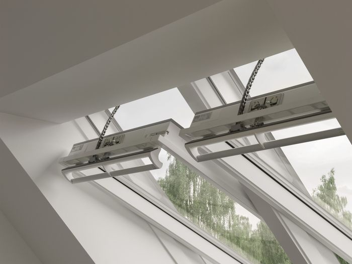 okna z czujnikiem deszczu velux