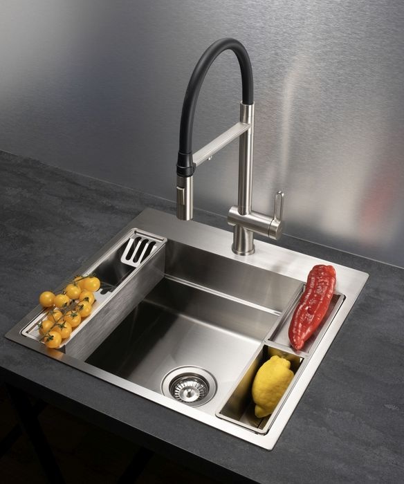 zlewozmywak stalowy magnetic deante