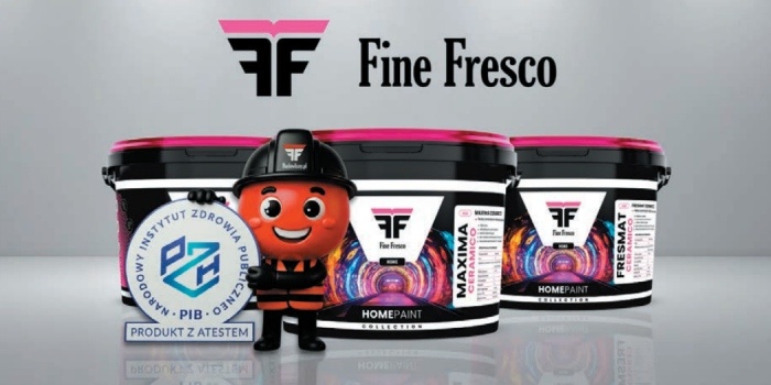 Farby do wnętrz Fine Fresco i Ecoline&nbsp;
