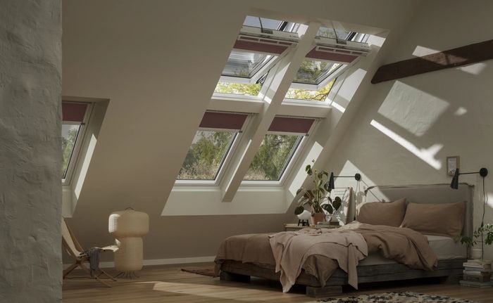 poddasze sypialnia velux