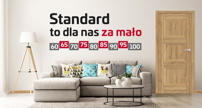 szerokości połówkowych: 65, 75, 85 i 95 cm