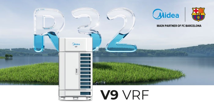 Midea V9 z R32 - elastyczność projektowania i prostsza obsługa systemu VRF. Fot. Midea