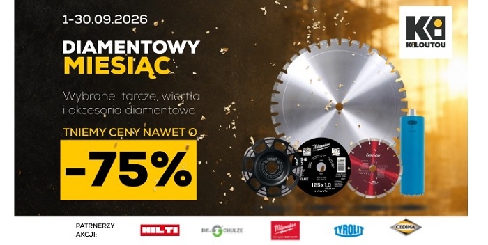 Technika diamentowa w praktyce. Co wybrać do cięcia, szlifowania i wiercenia? Grafika: Kiloutou