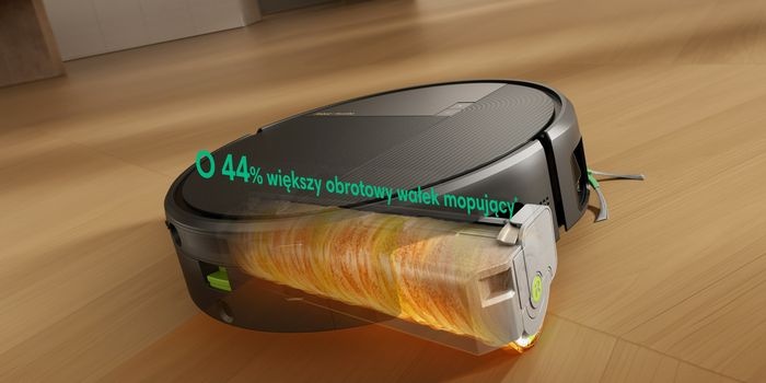 Nowy model robota sprzątającego Roomba&reg; Max 876 Combo ze stacją AutoWash&trade;. Fot. iRobot